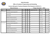 2016 Freshman first semester course offering.pdf